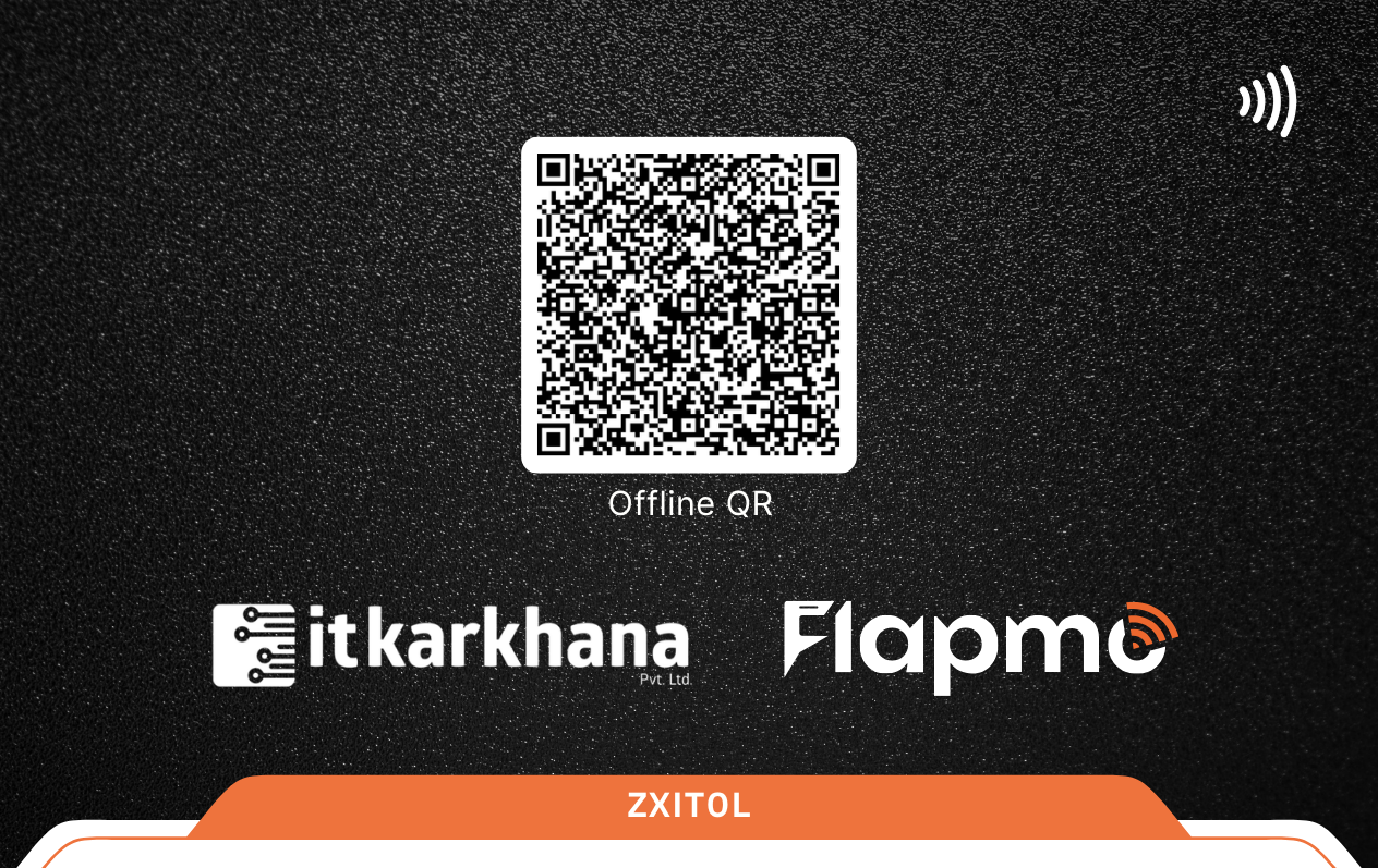 Flapmo card design