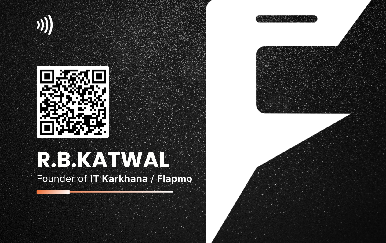 Flapmo card design